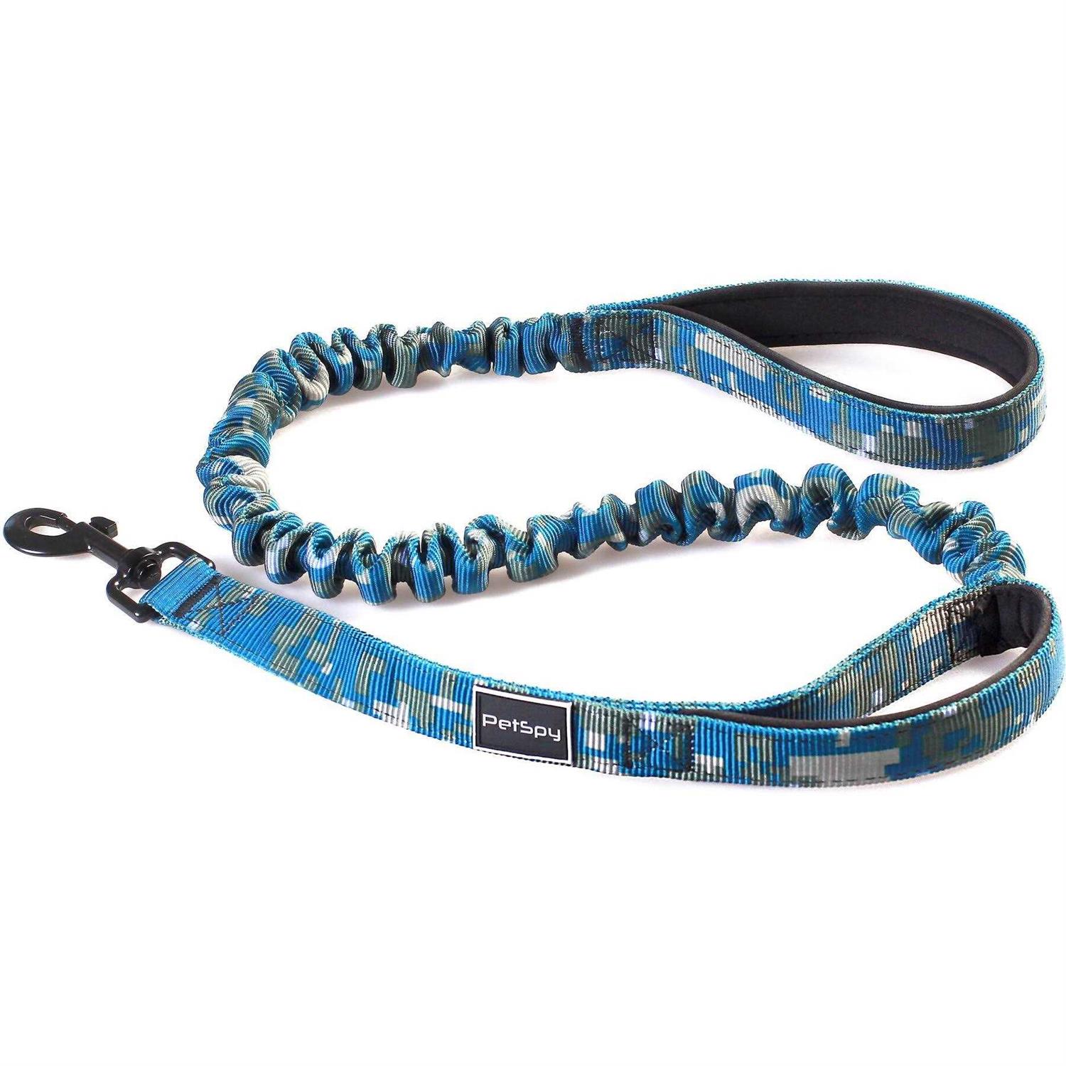 PetSpy Two Handle Dog Leash with Shock Absorbing - Healthber
