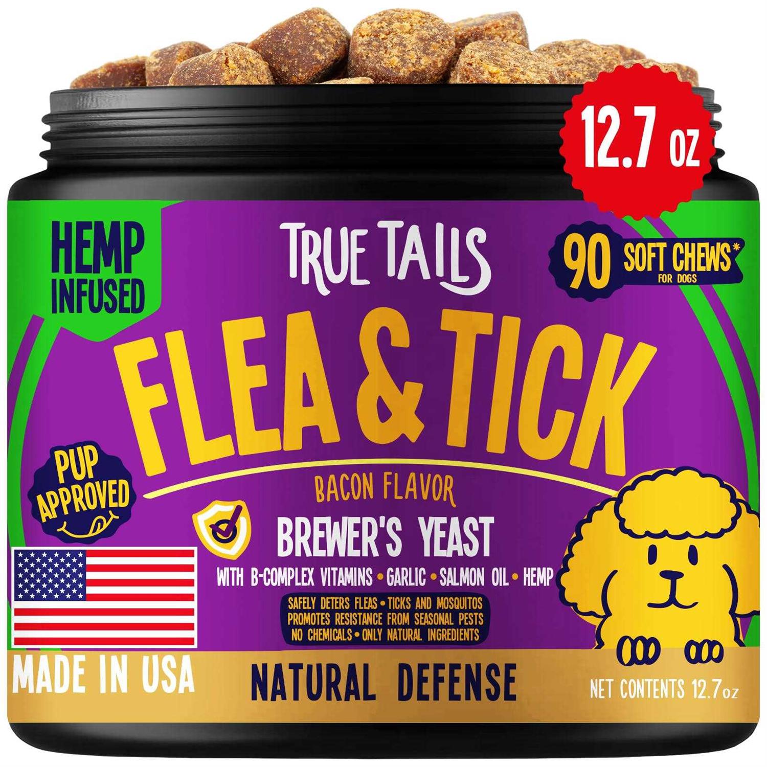 True Tails Natural Flea and Tick Prevention for Dogs - Healthber