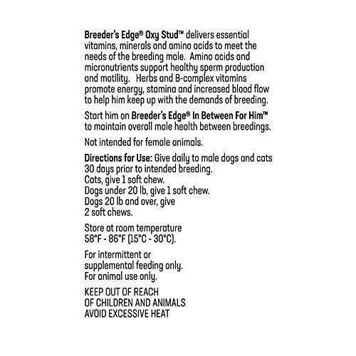 Revival Animal Health Breeder’s Edge Oxy Stud Male Performance Supplement - Healthber