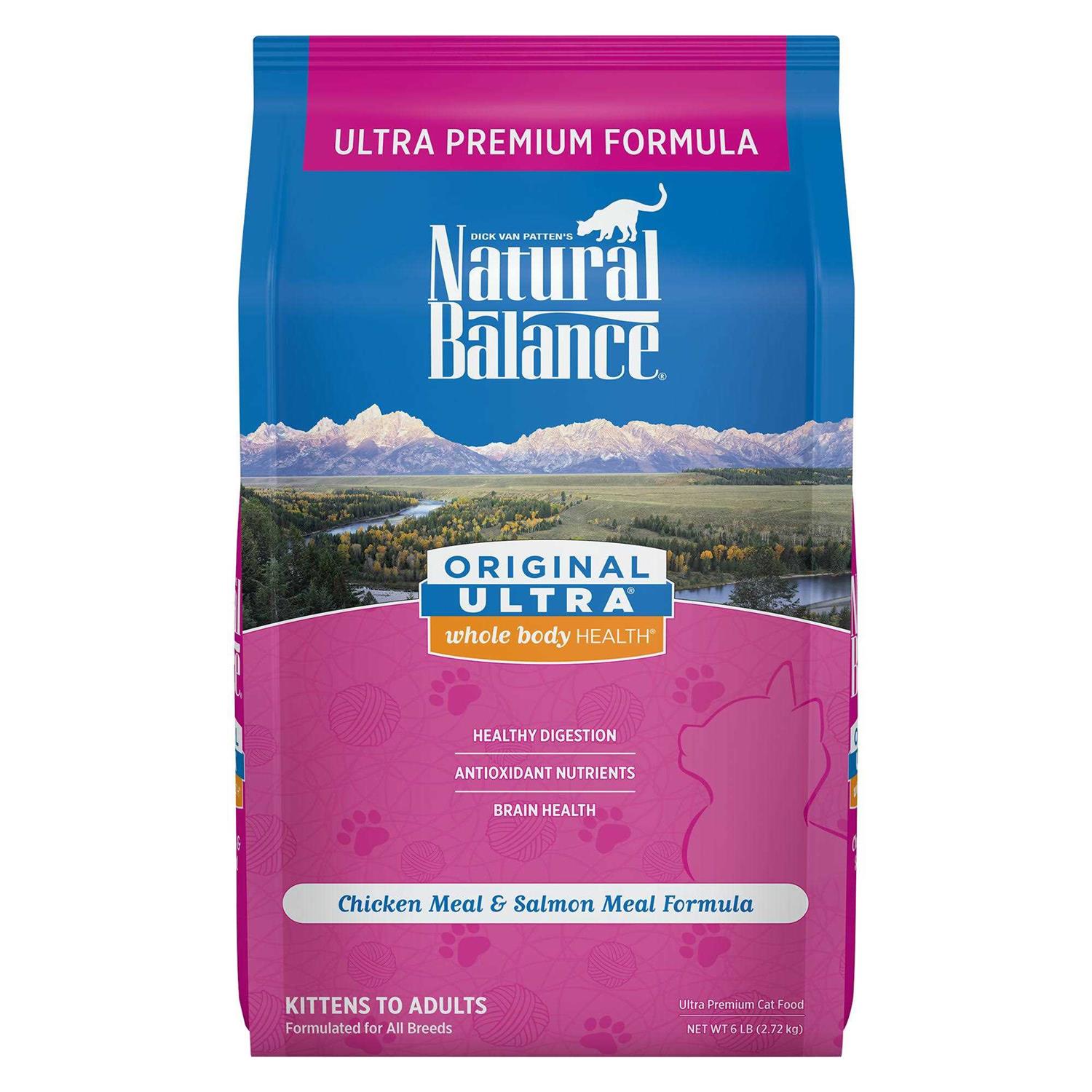 Natural Balance Original Ultra Whole Body Health Kitten to Adult Cat Dry Food - Healthber