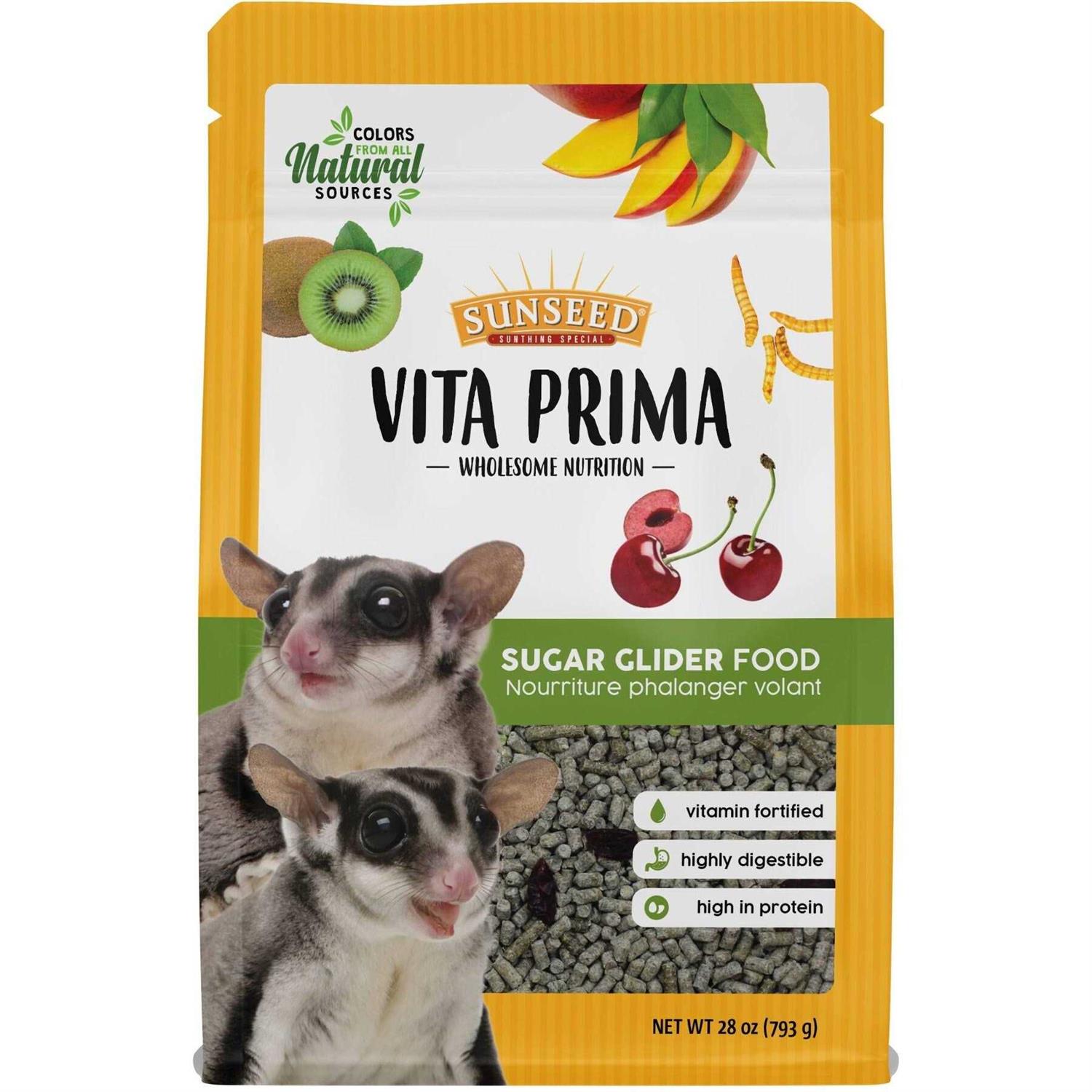 Sunseed Vita Prima Sugar Glider Food - Healthber
