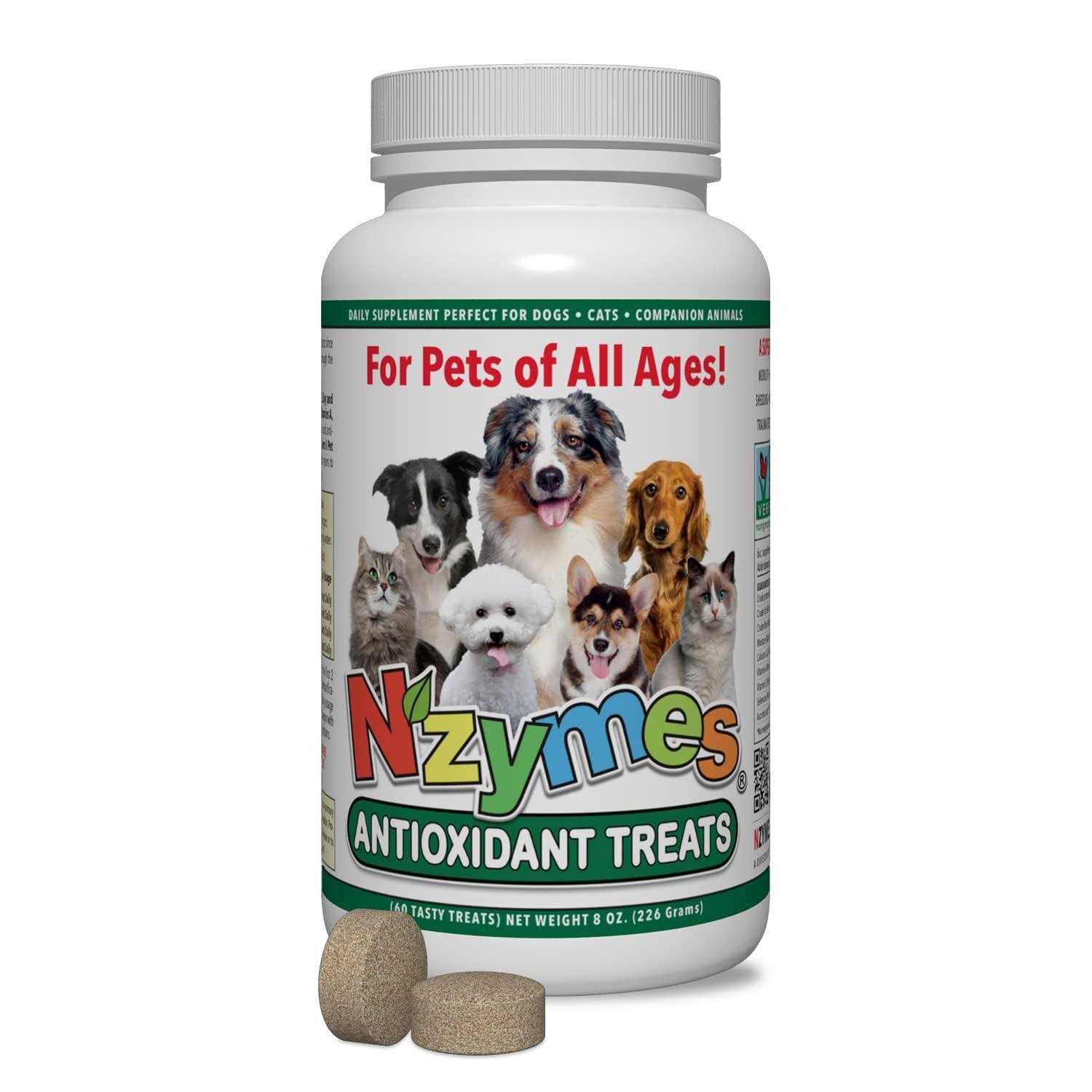 Nzymes Antioxidant Treats for Pets - Healthber