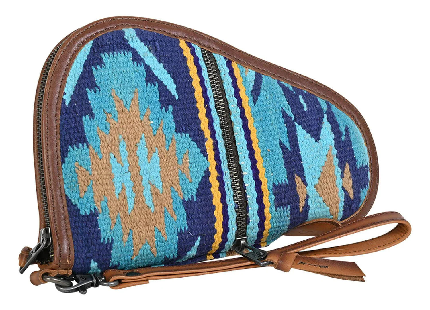 STS Mojave Sky Aztec Pattern Pistol Case w/ Wristlet Strap - Healthber