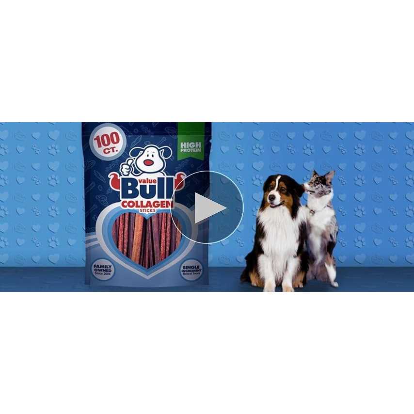 ValueBull USA Collagen Sticks Premium Beef Dog Chews - Healthber