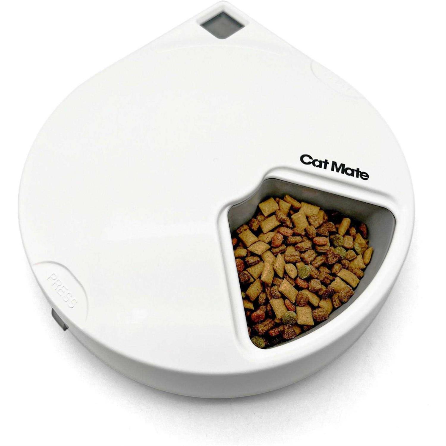 Cat Mate C500 Automatic Pet Feeder with Digital Timer - Healthber