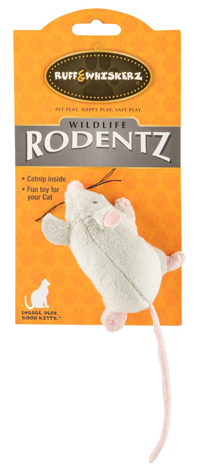 Mouse Cat Toy, Gray - Healthber