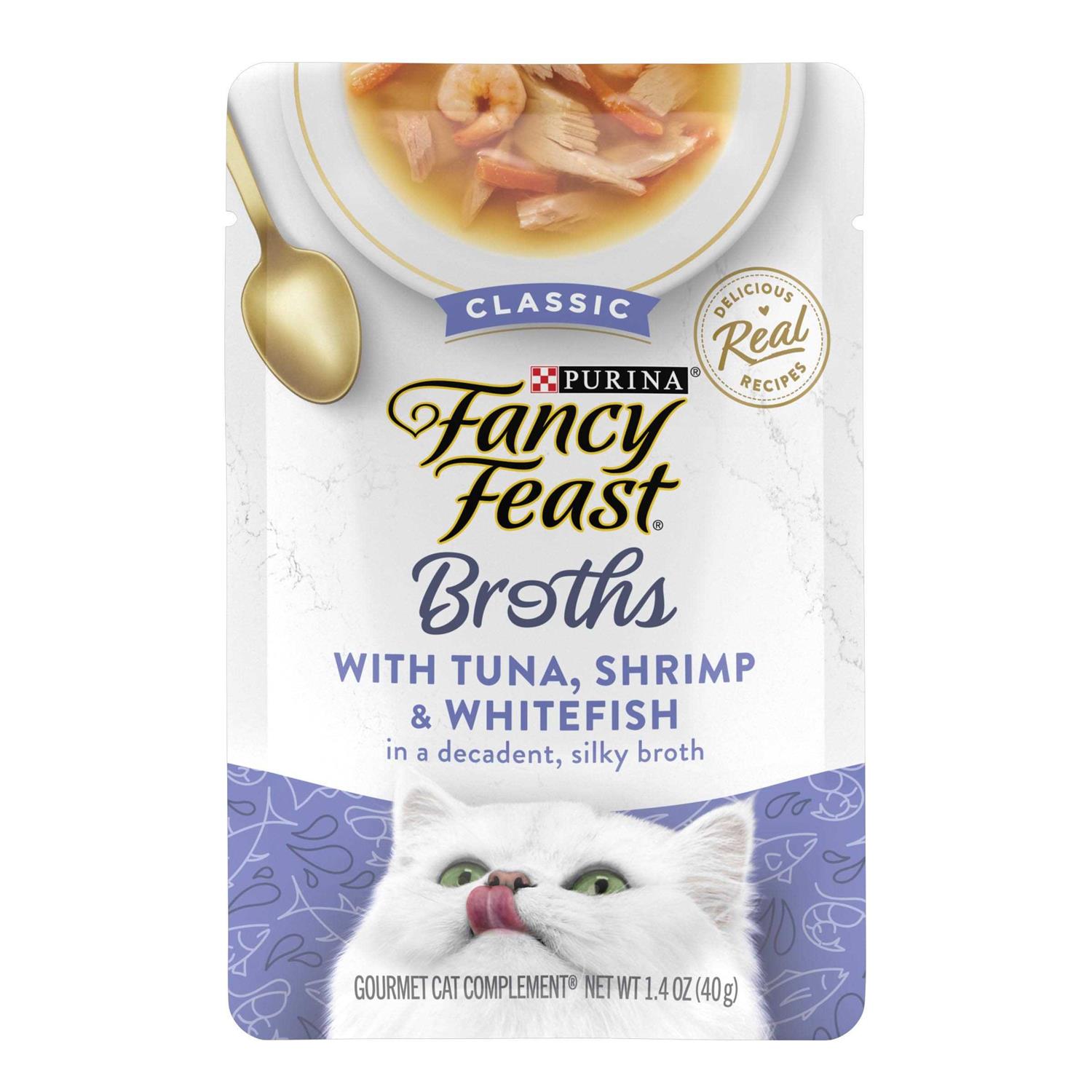 Fancy Feast Broths Creamy Wet Cat Food - Healthber