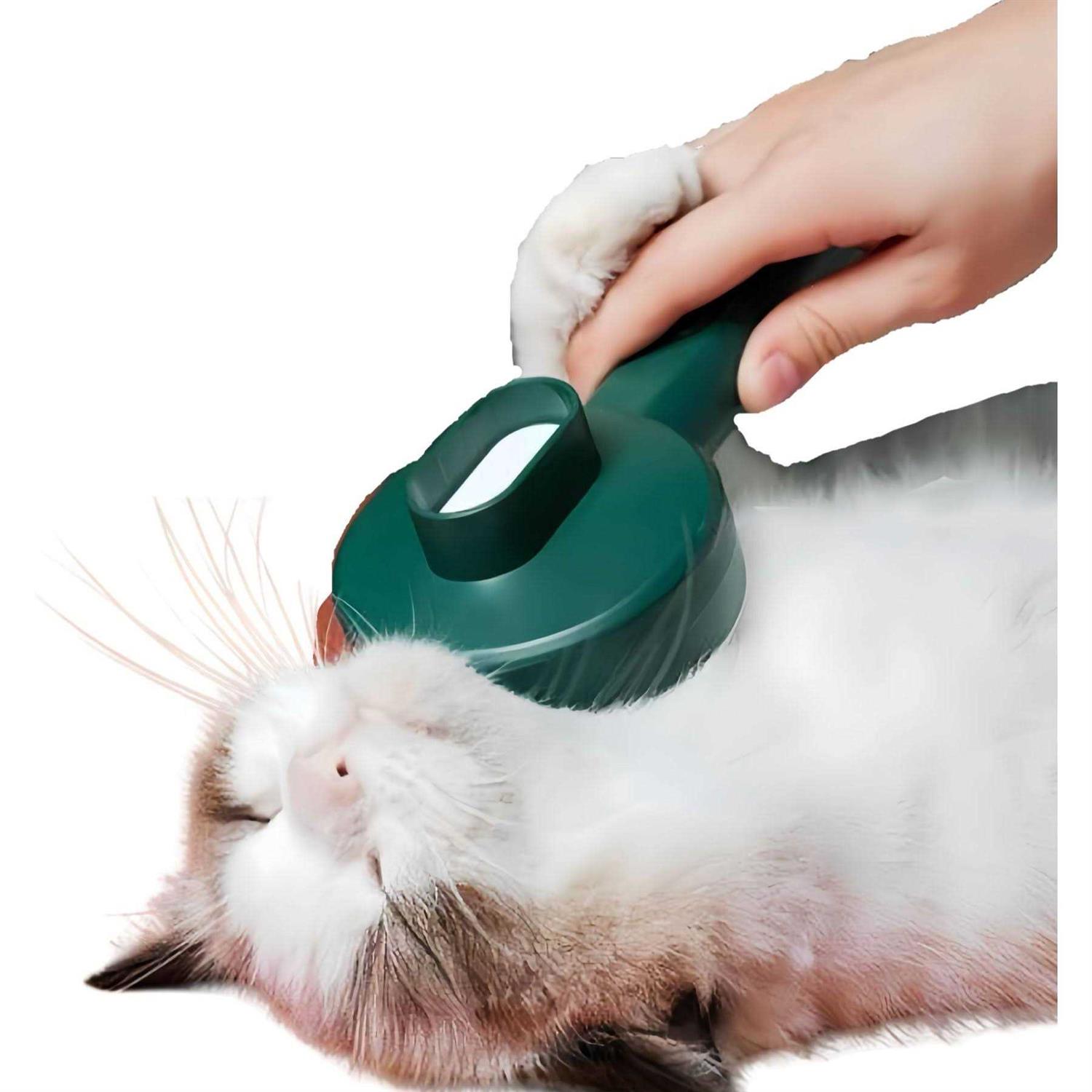 Fido Fave Self-Cleaning UV Sterilization Cat Slicker Brush - Healthber