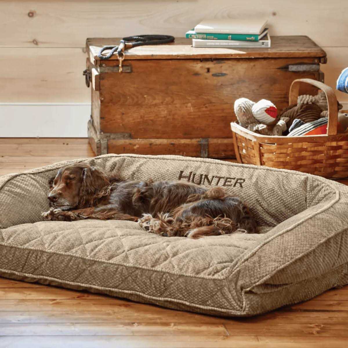Orvis ComfortFill-Eco Couch Dog Bed - Healthber