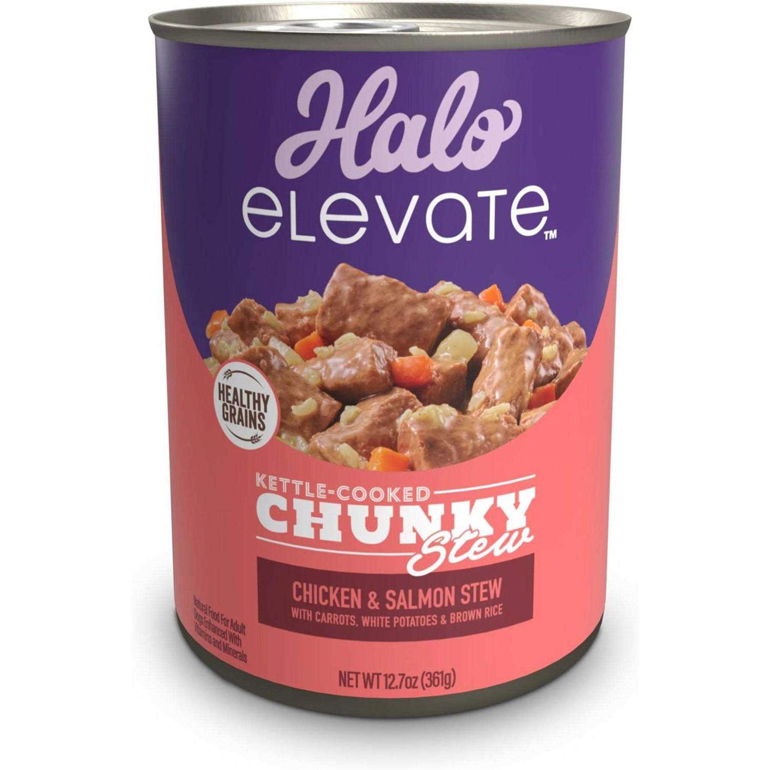 Halo Elevate Kettle Cooked Chunky Healthy Grains Chicken Stew - Healthber