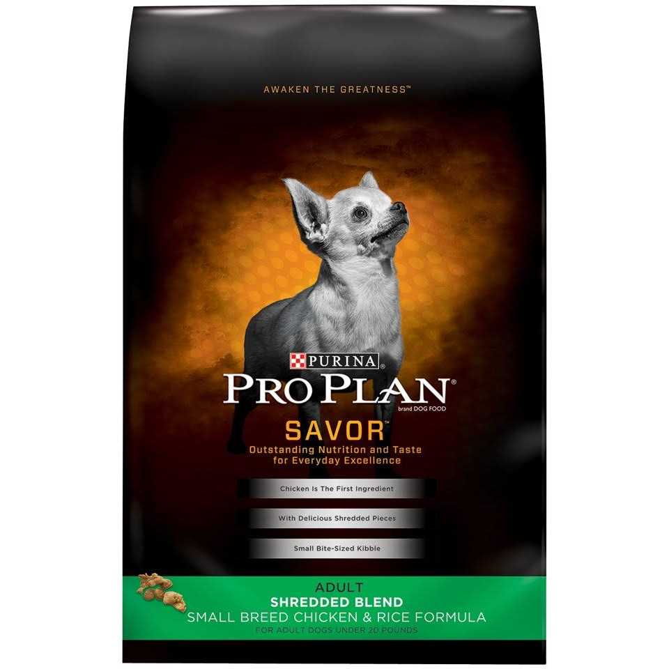 Purina Pro Plan Savor Small Breed Adult Dog Food Chicken & Rice - Healthber