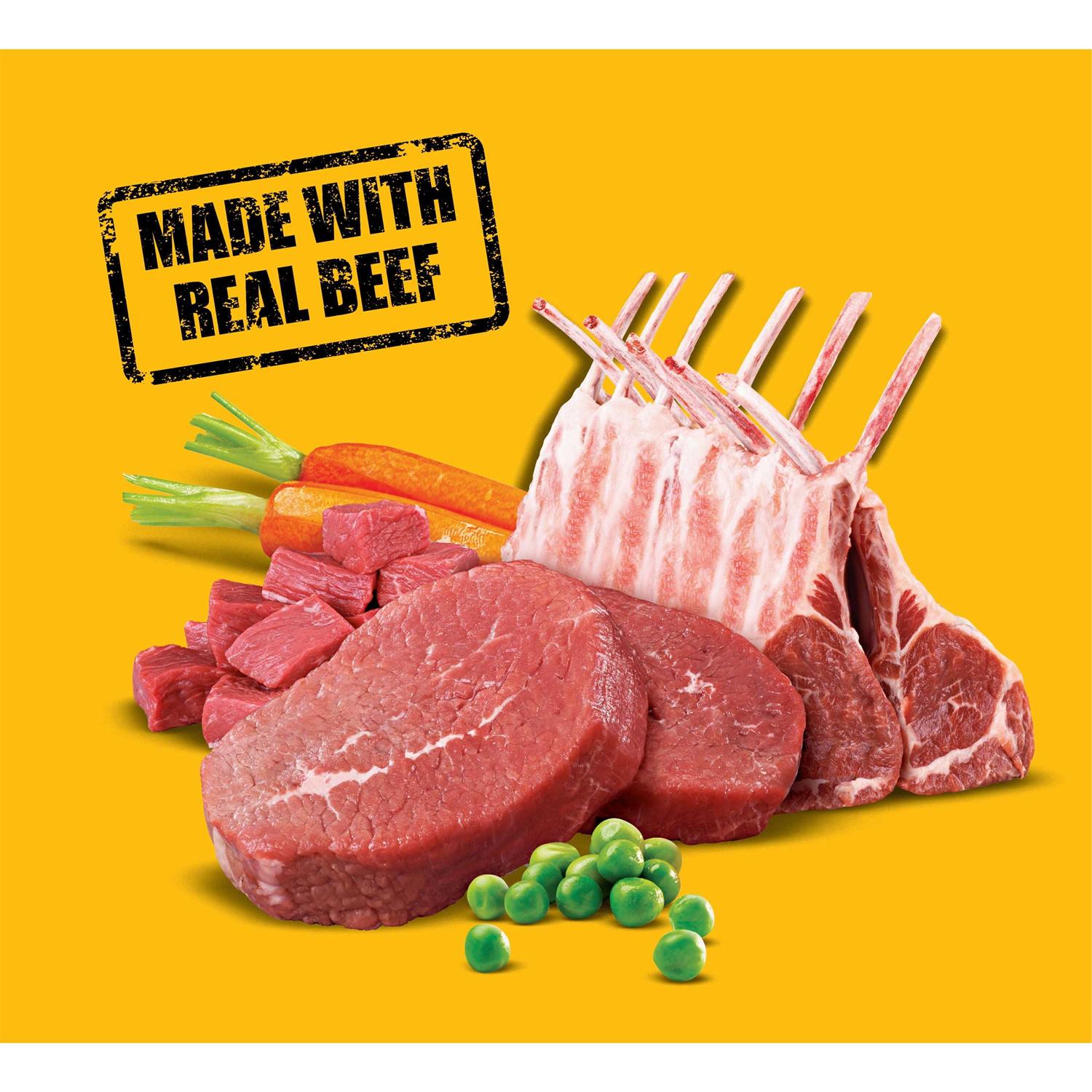 Pedigree High Protein Adult Dry Dog Food Beef and Lamb - Healthber
