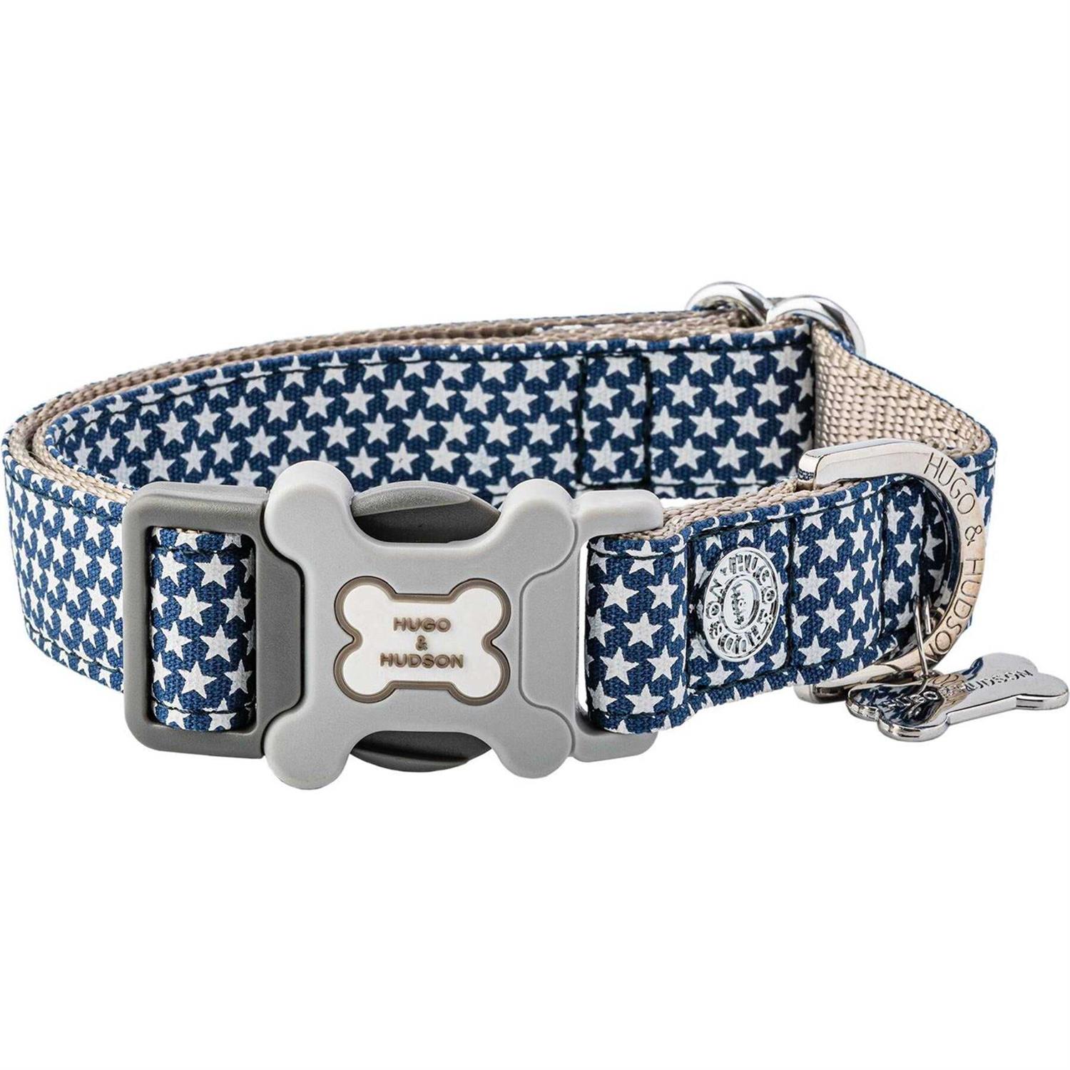 HUGO & HUDSON Fabric Nylon Dog Collar - Healthber