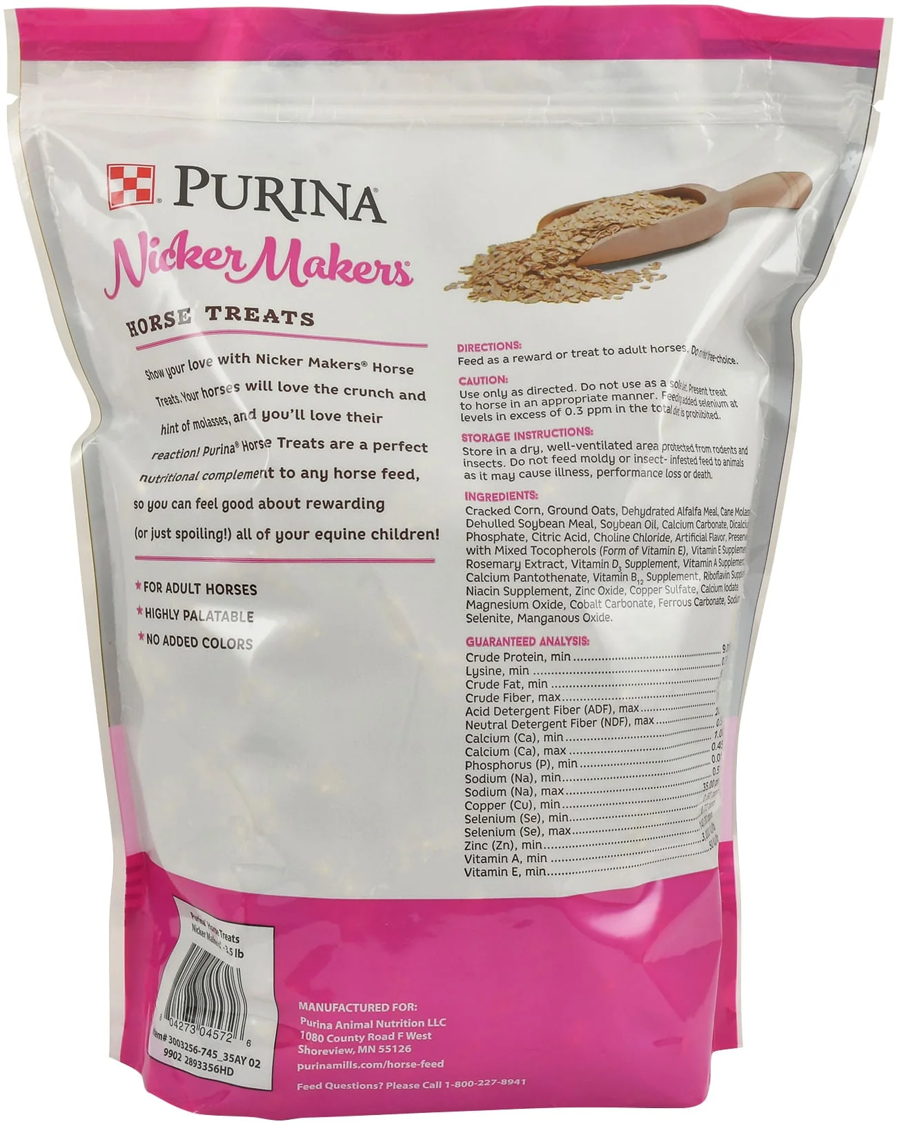 Purina Nicker Makers Horse Treats - Healthber