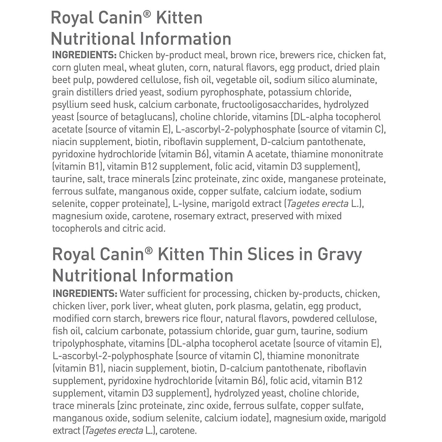 Royal Canin Kitten Dry Cat Food Starter Kit - Healthber