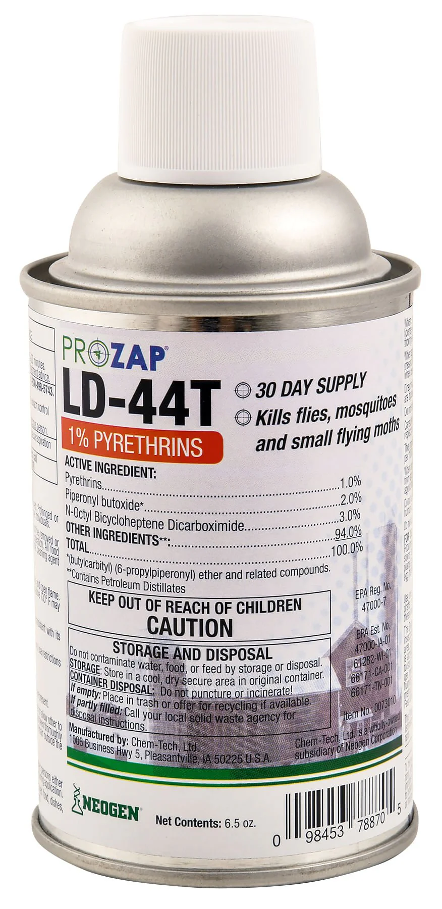 Prozap LD-44T Metered Spray, 6.5 oz - Healthber