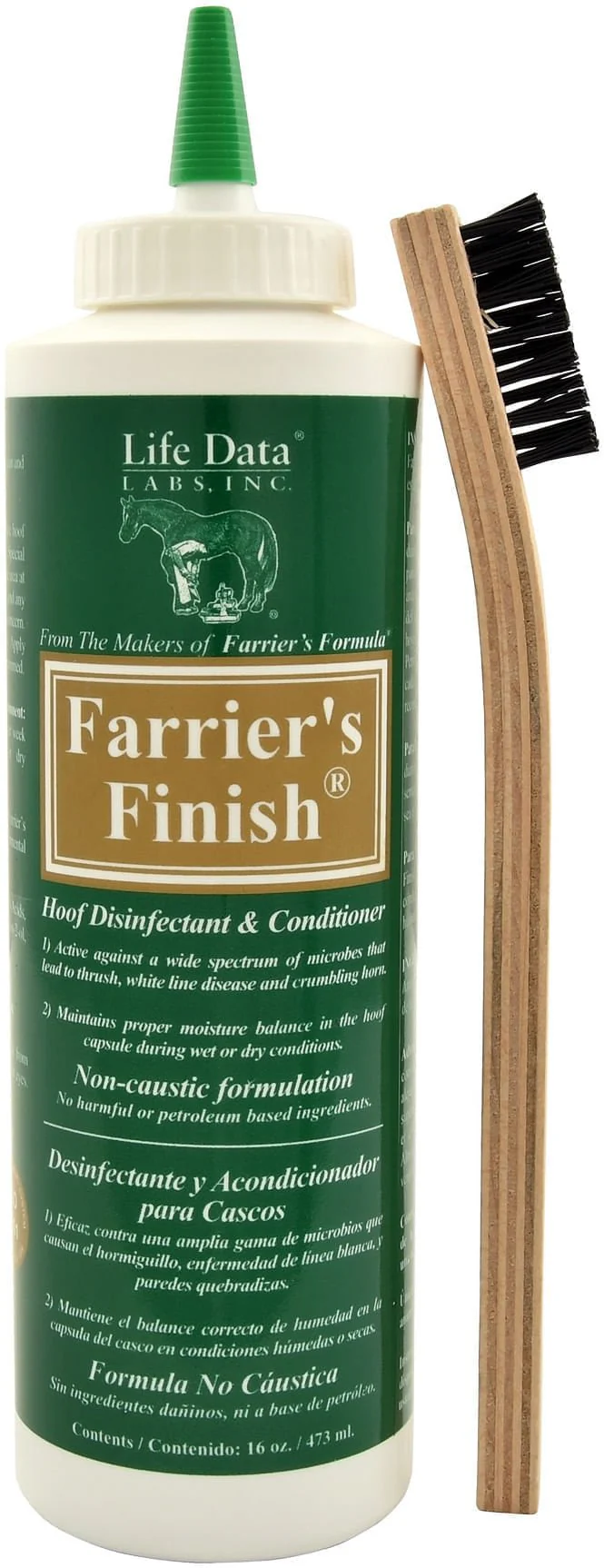 Farrier's Finish Hoof Disinfectant & Conditioner, 16 oz - Healthber
