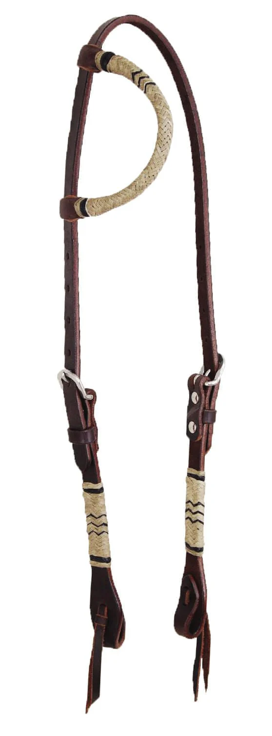 Rawhide Braided Slip Ear Headstall - Healthber