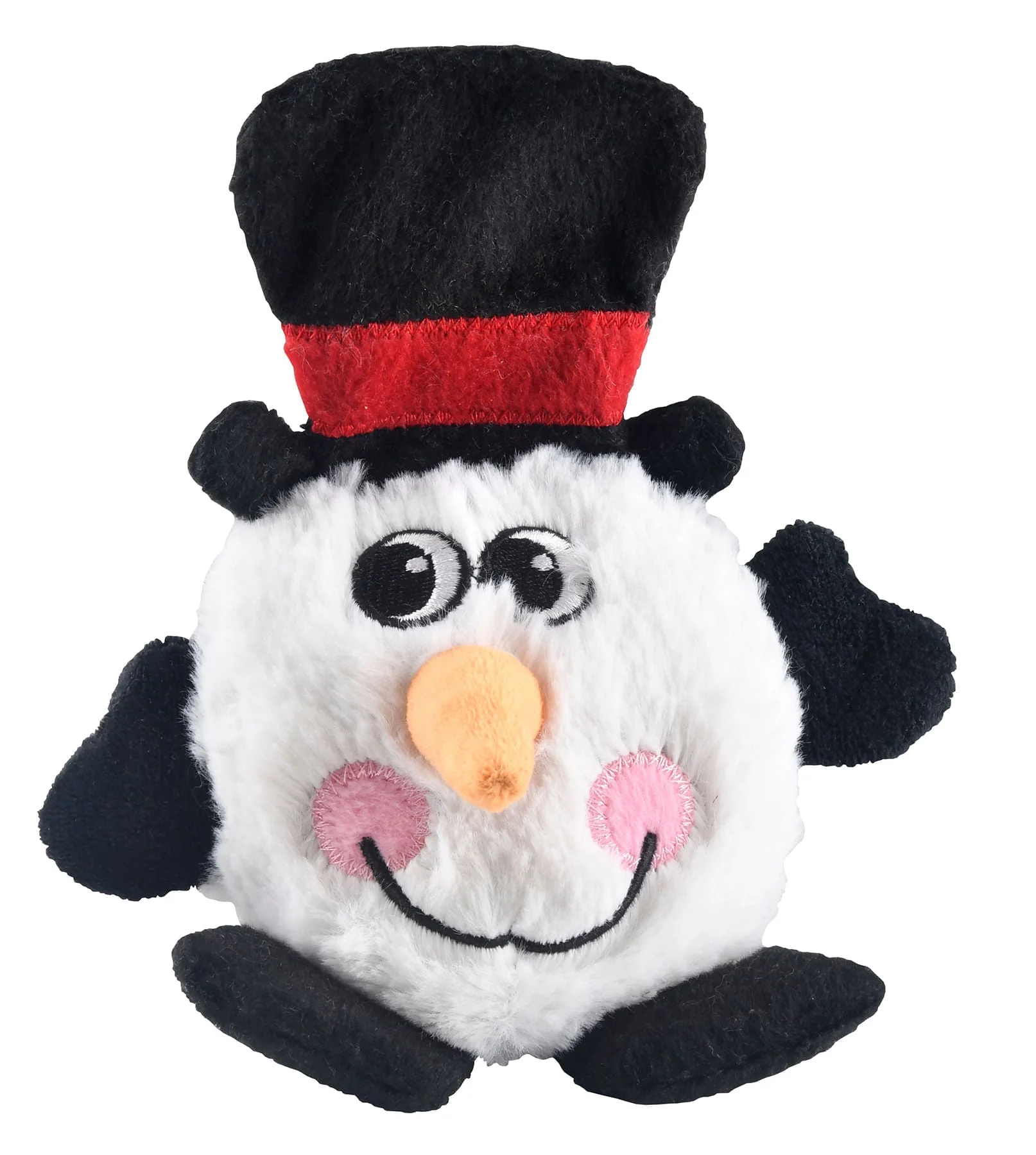 Christmas Character Plush Orbs Squeaker Dog Toy - Healthber