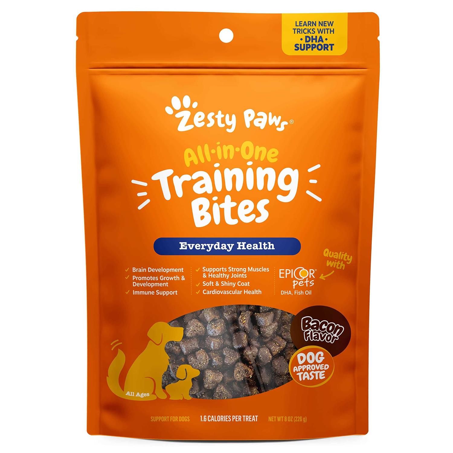 Zesty Paws All-in-One Training Treats for Dogs - Healthber