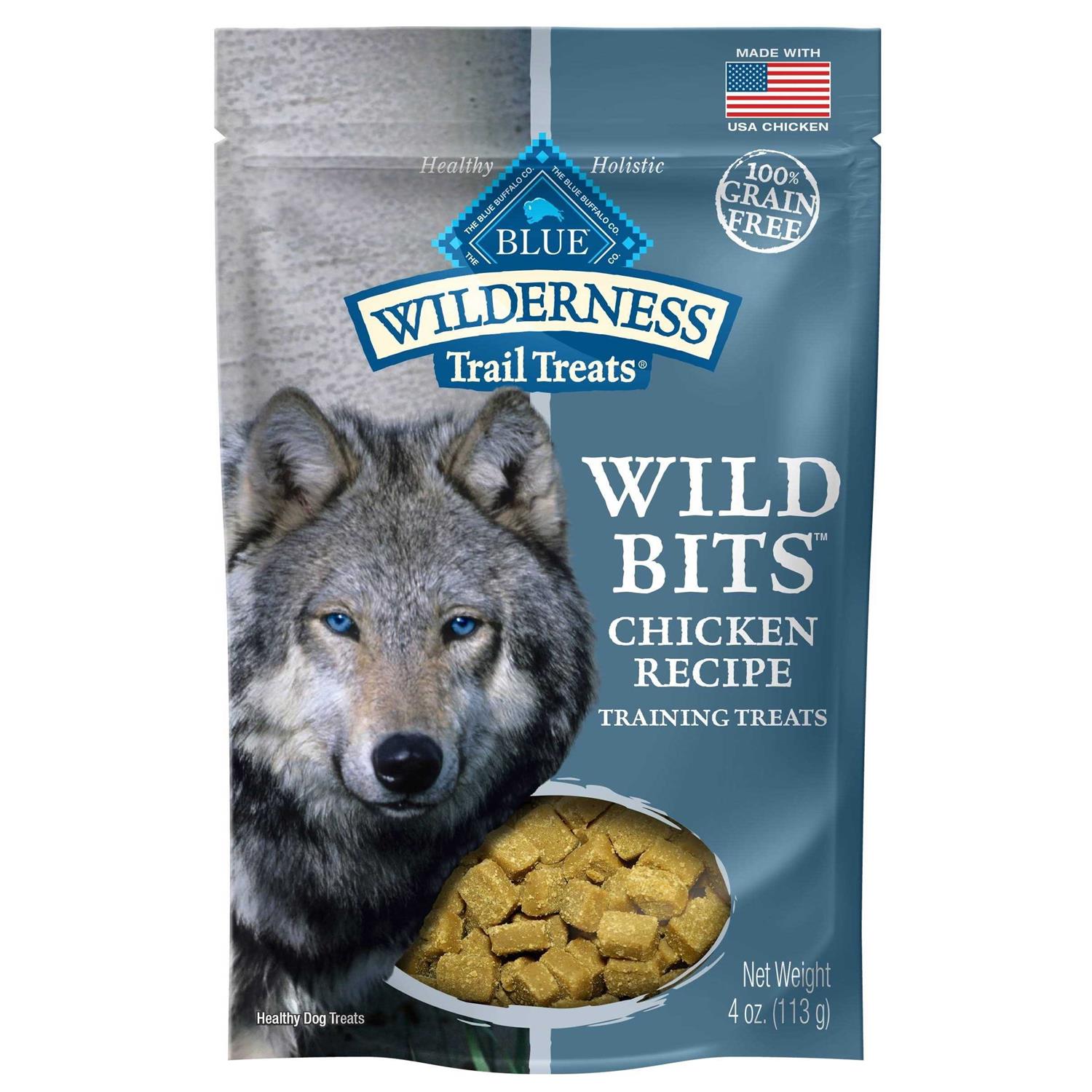 Blue Buffalo Wilderness Trail Treats Wild Bits Dog Treats - Healthber