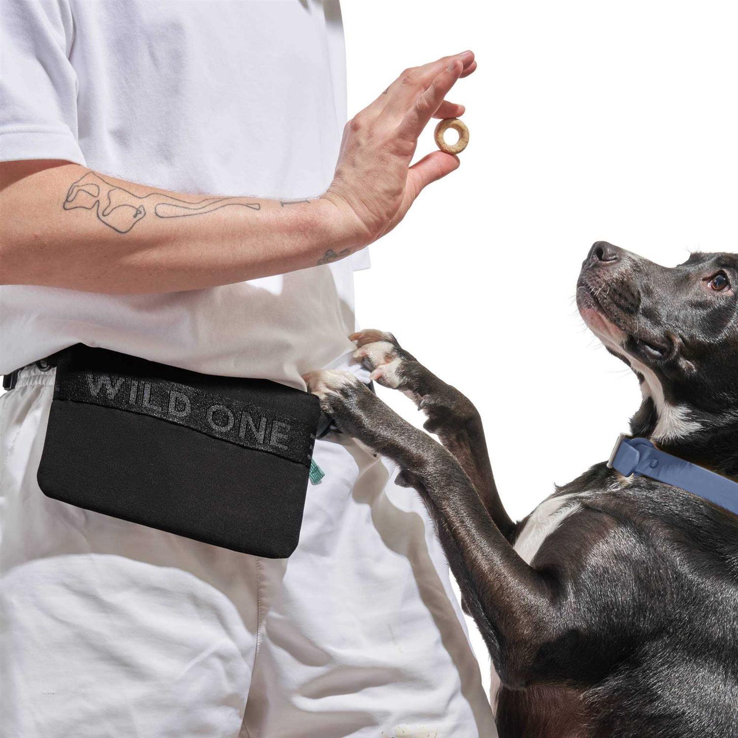 Wild One Cotton Dog Treat Pouch - Healthber
