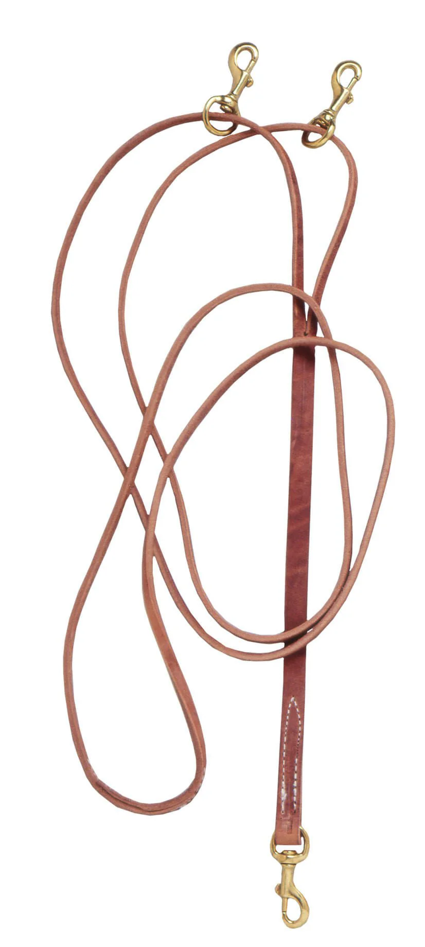 Royal King Leather Draw Reins - Healthber