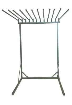 12 Arm Free Standing Blanket Rack - Healthber