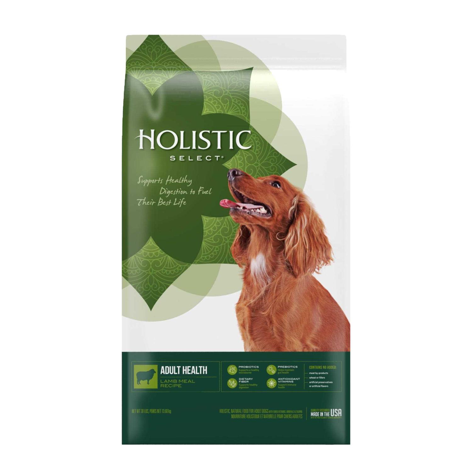 Holistic Select Adult Health Lamb Meal Recipe Dry Dog Food - Healthber