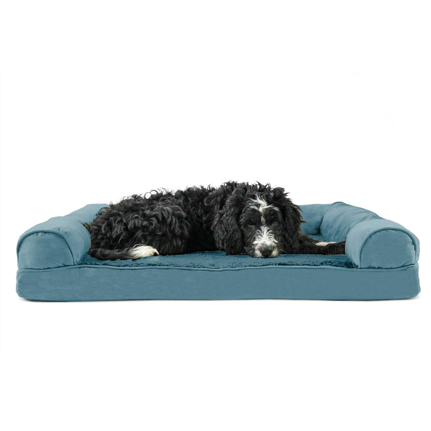 FurHaven Orthopedic Sofa Pet Bed Dog - Healthber