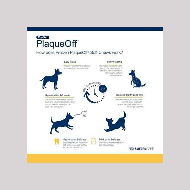 ProDen PlaqueOff Soft Chews Large & Giant Breed Dogs - Healthber