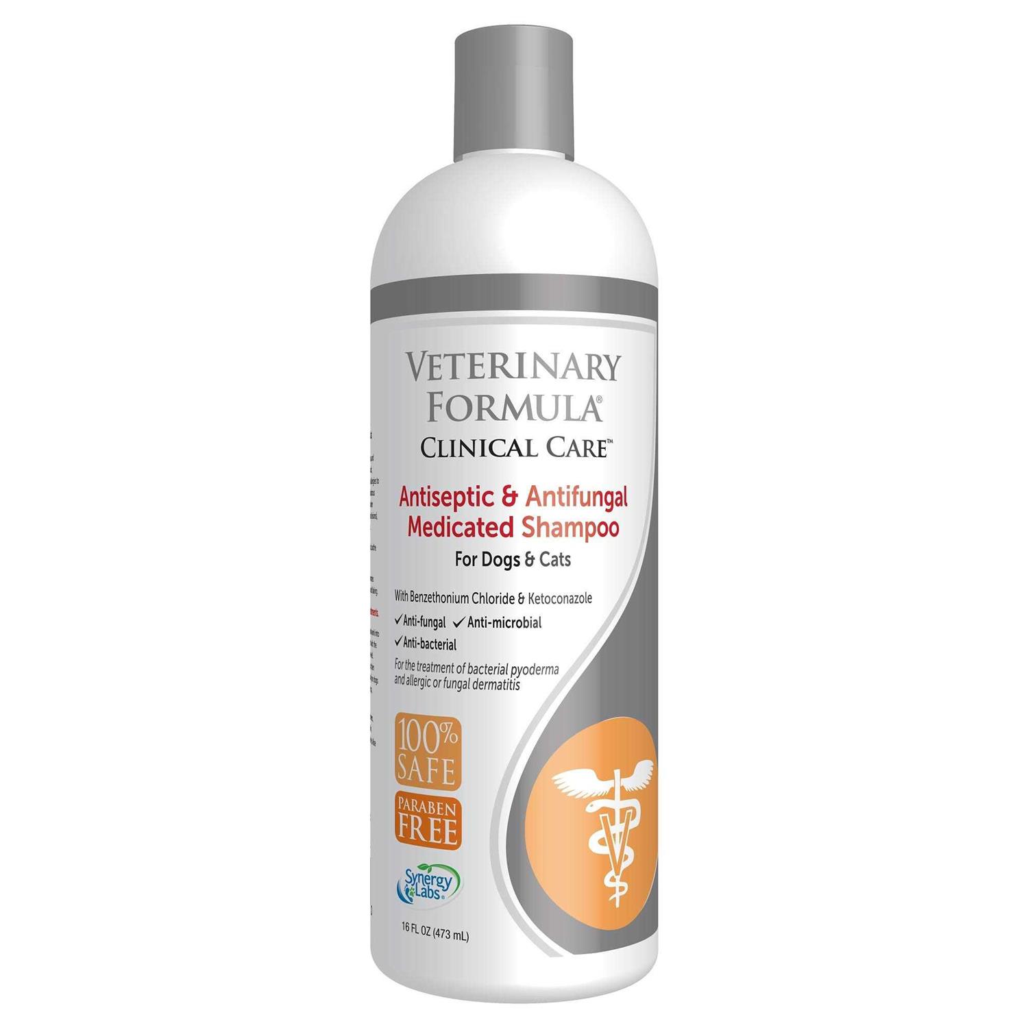 Veterinary Formula Clinical Care Antiseptic & Antifungal Medicated Shampoo - Healthber