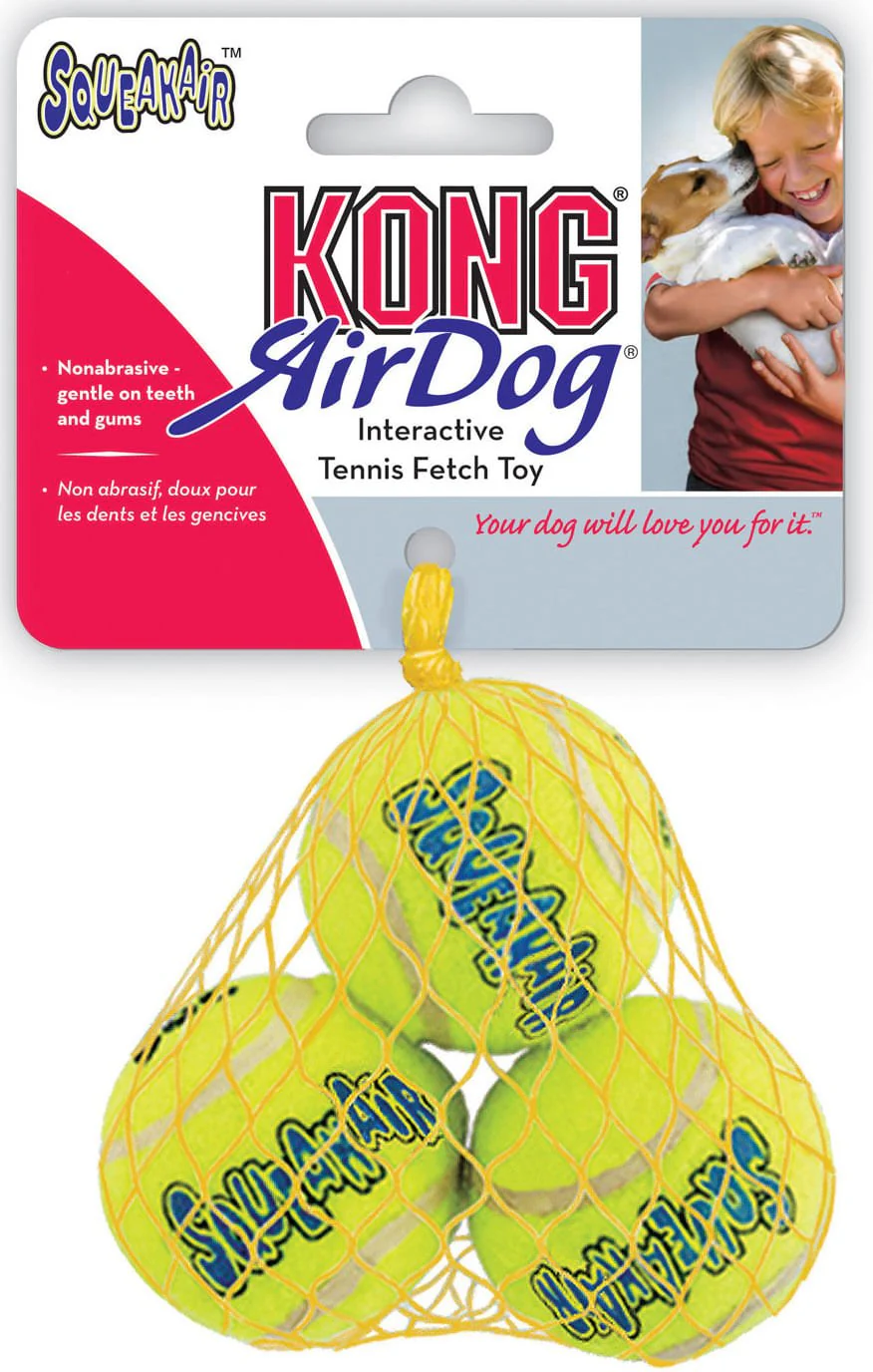 KONG SqueakAir Tennis Ball - Healthber