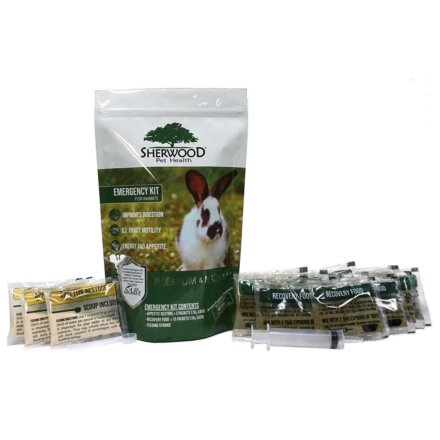 Sherwood Pet Health Pet Rabbit Emergency Kit with Timothy Recovery Food - Healthber
