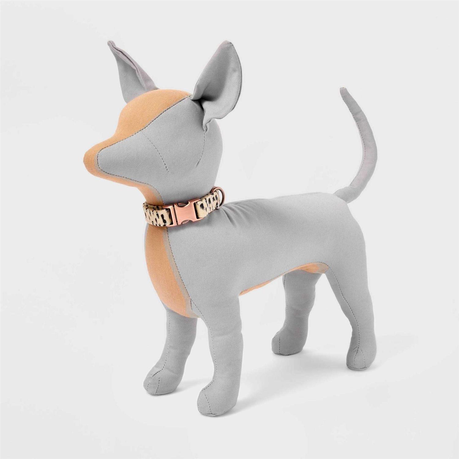 Boots & Barkley Animal Print Fashion Adjustable Dog Collar - Healthber