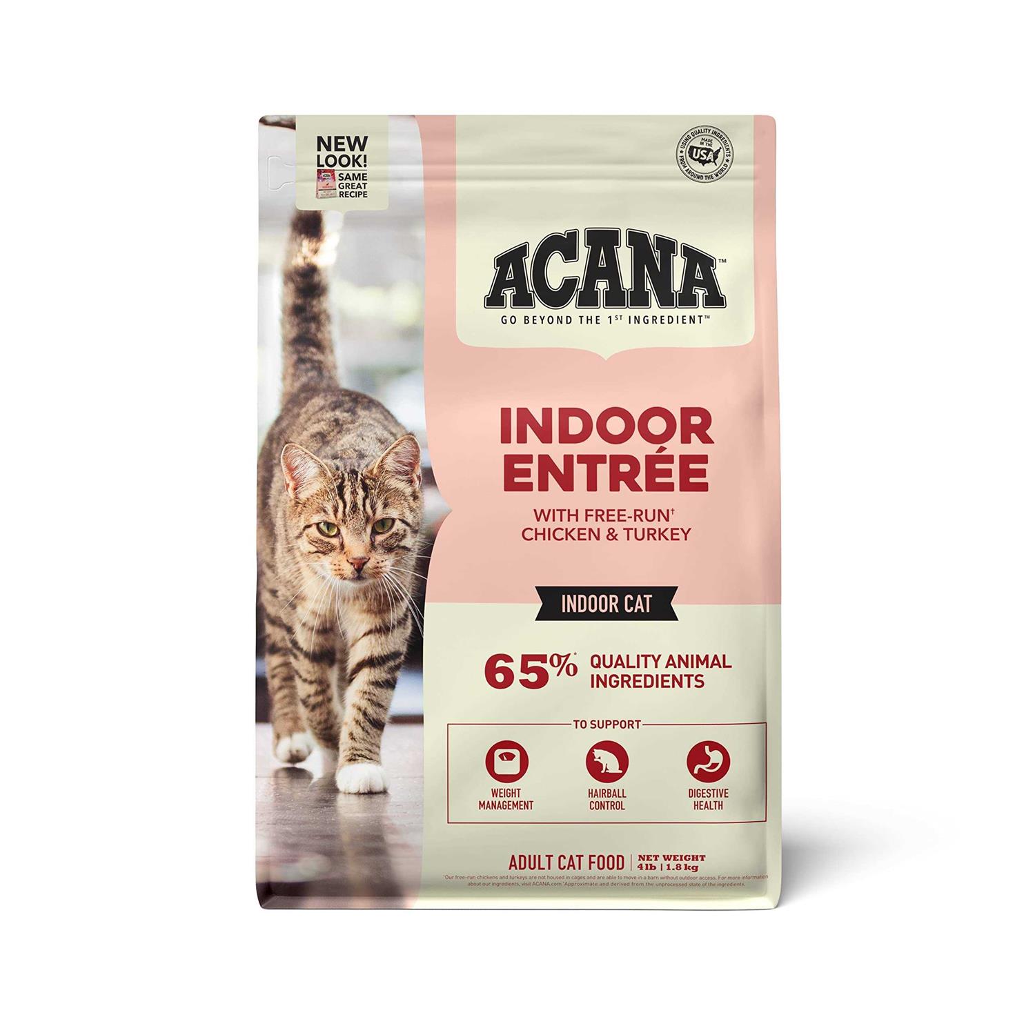 Acana Indoor Entree Dry Cat Food - Healthber