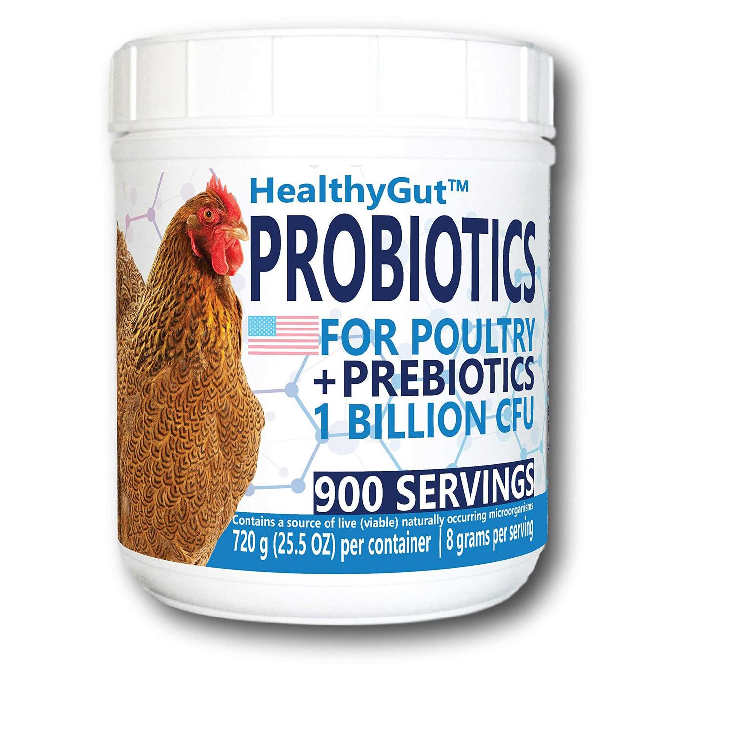 Equa Holistics HealthyGut Probiotics for Chickens & Poultry - Healthber