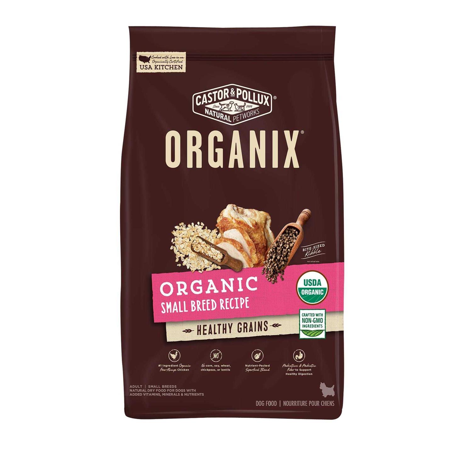 Castor and Pollux Organix Grain-Free Small-Breed Dry Dog Food - Healthber