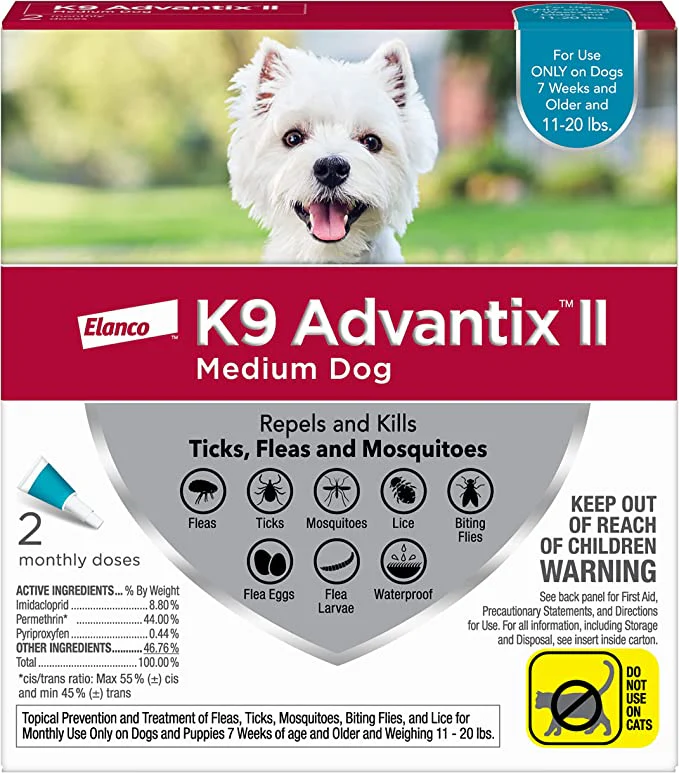 K9 Advantix II Flea and Tick Prevention for Dogs - Healthber
