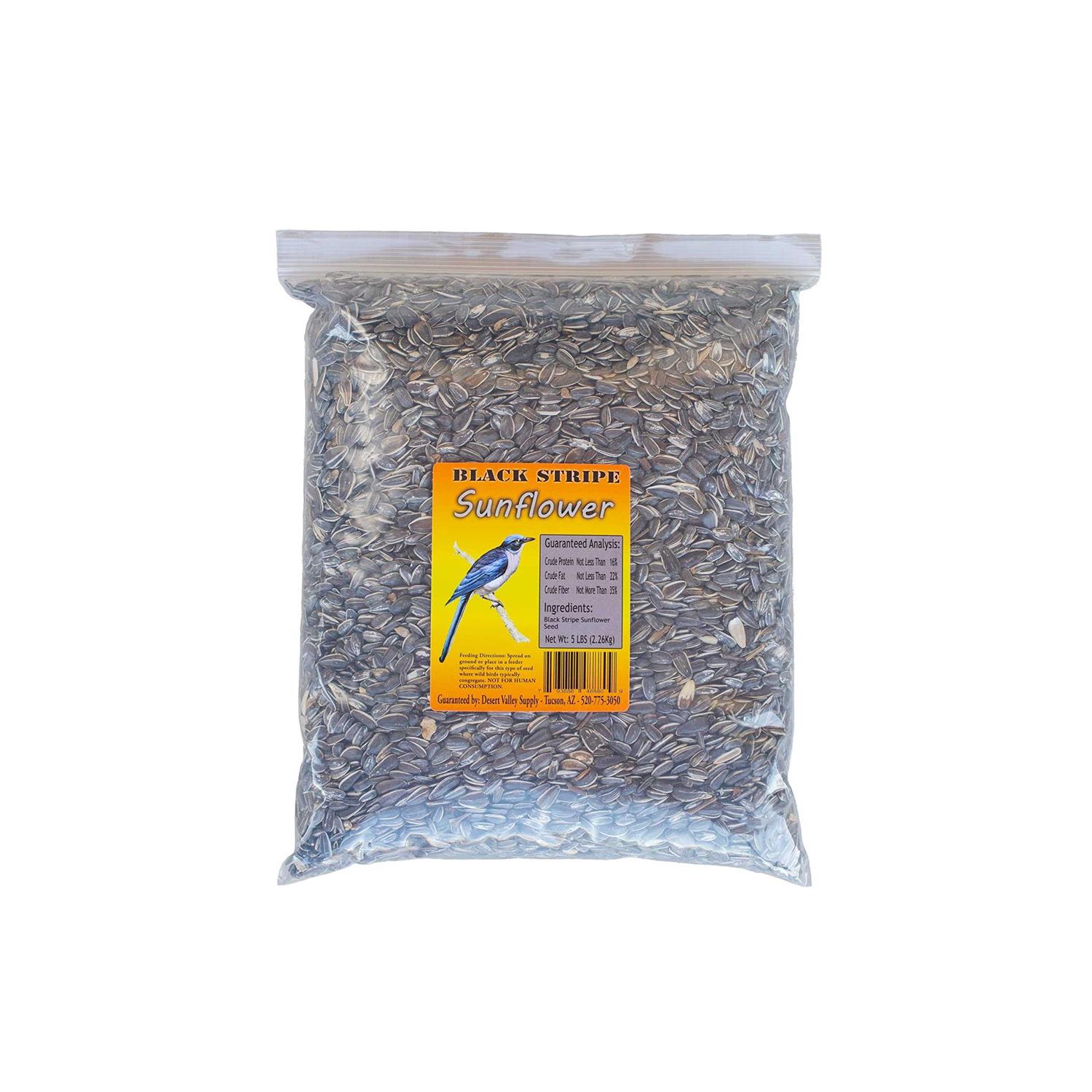 Desert Valley Premium Striped Sunflower Seeds - Healthber