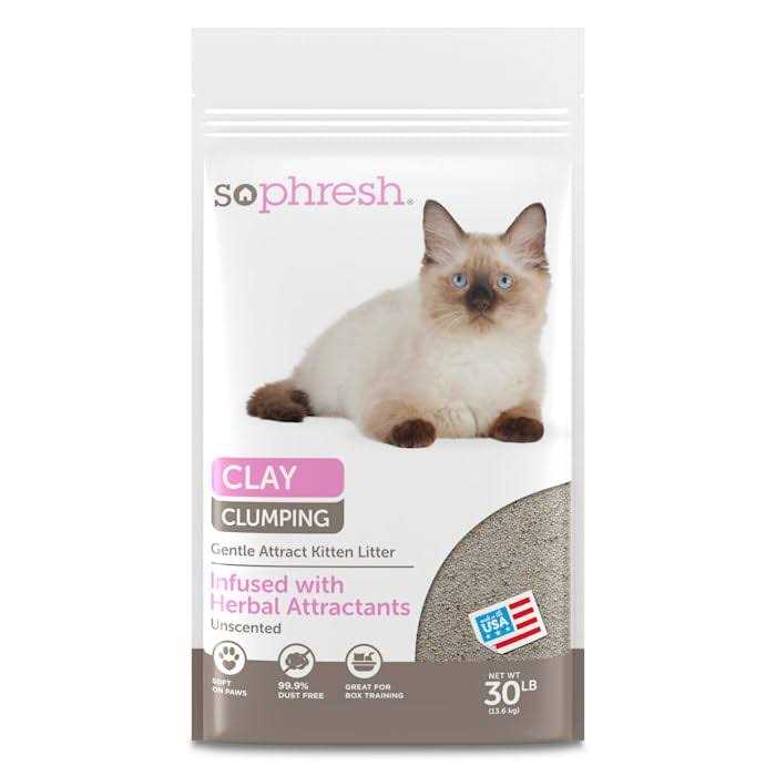 So Phresh Scoopable Gentle Attract Kitten & Picky Kitty Litter - Healthber