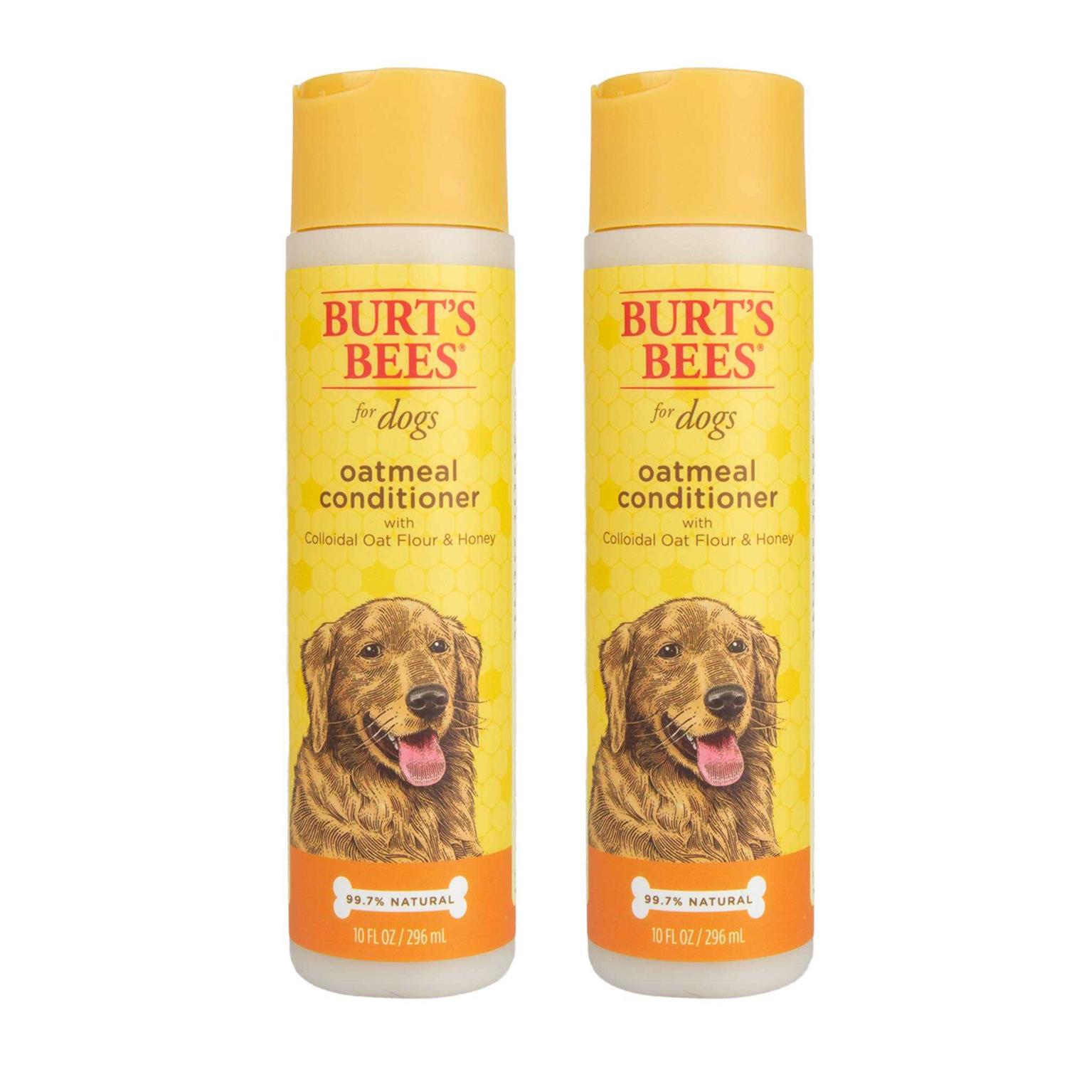 Burt’s Bees Oatmeal Conditioner for Dogs with Colloidal Oat Flour & Honey - Healthber