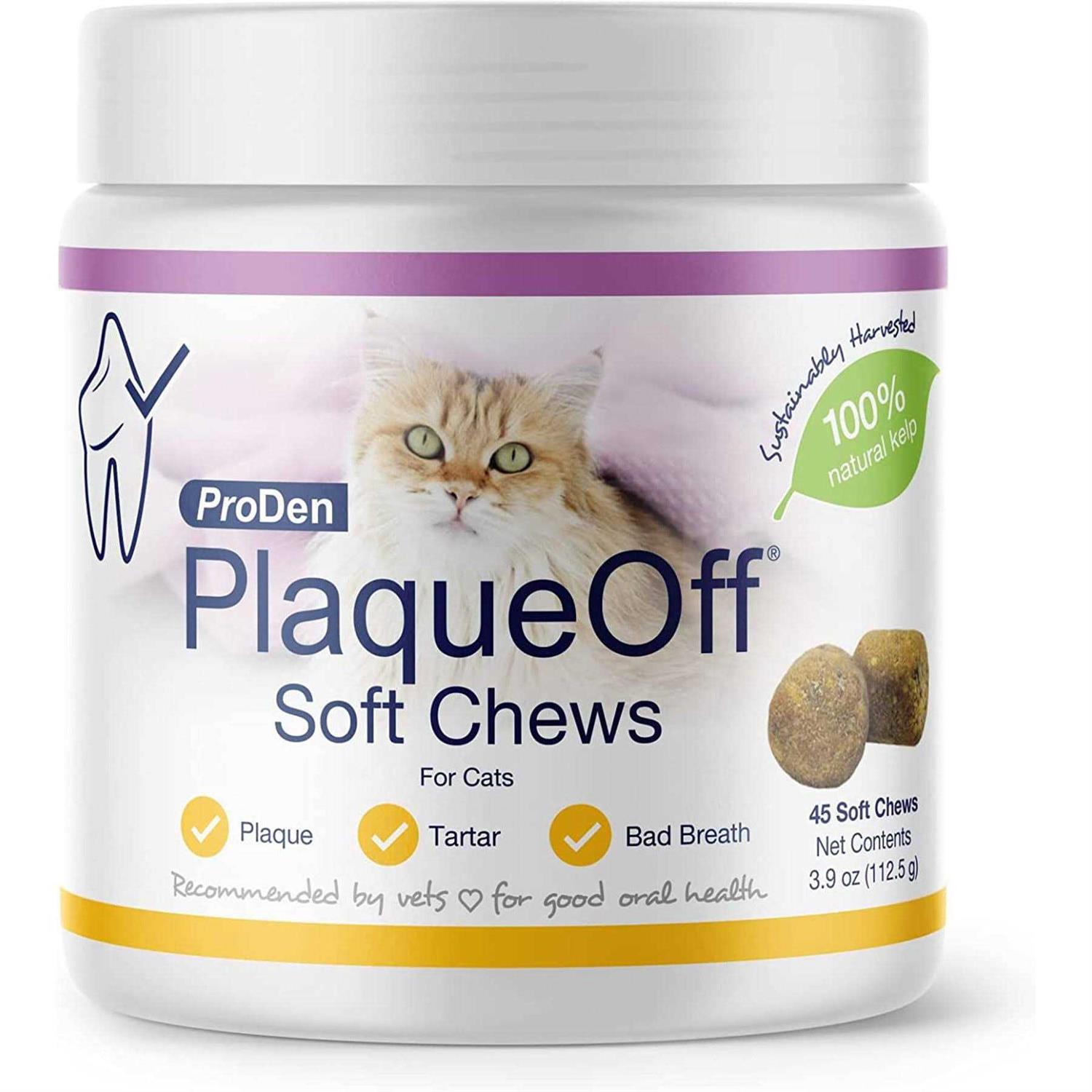 ProDen PlaqueOff Soft Chews for Cats - Healthber