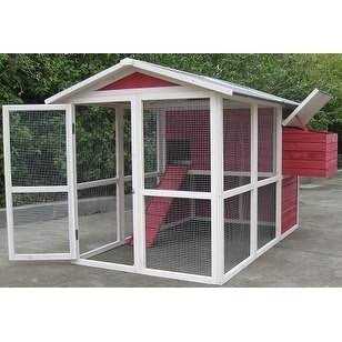 Innovation Pet Medium Red Vintage Coop 242675 - Healthber