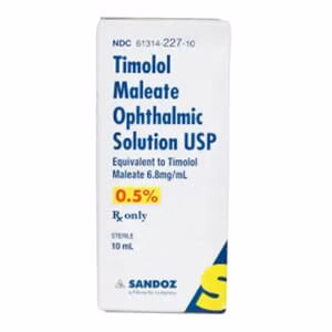 Rx Timolol Opth Solution 0.5%, 10ml Bottle - Healthber