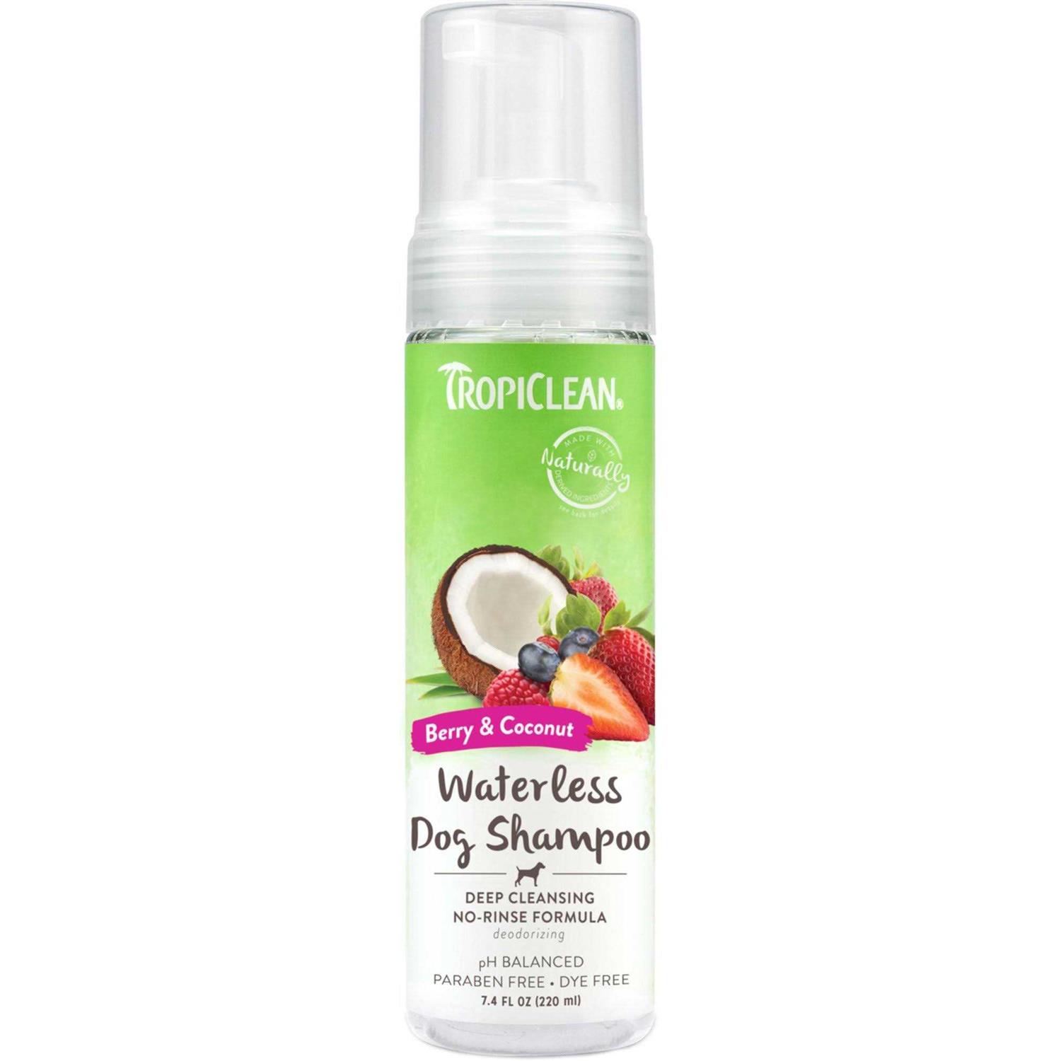Tropiclean Waterless Deep Cleaning Cat Shampoo - Healthber