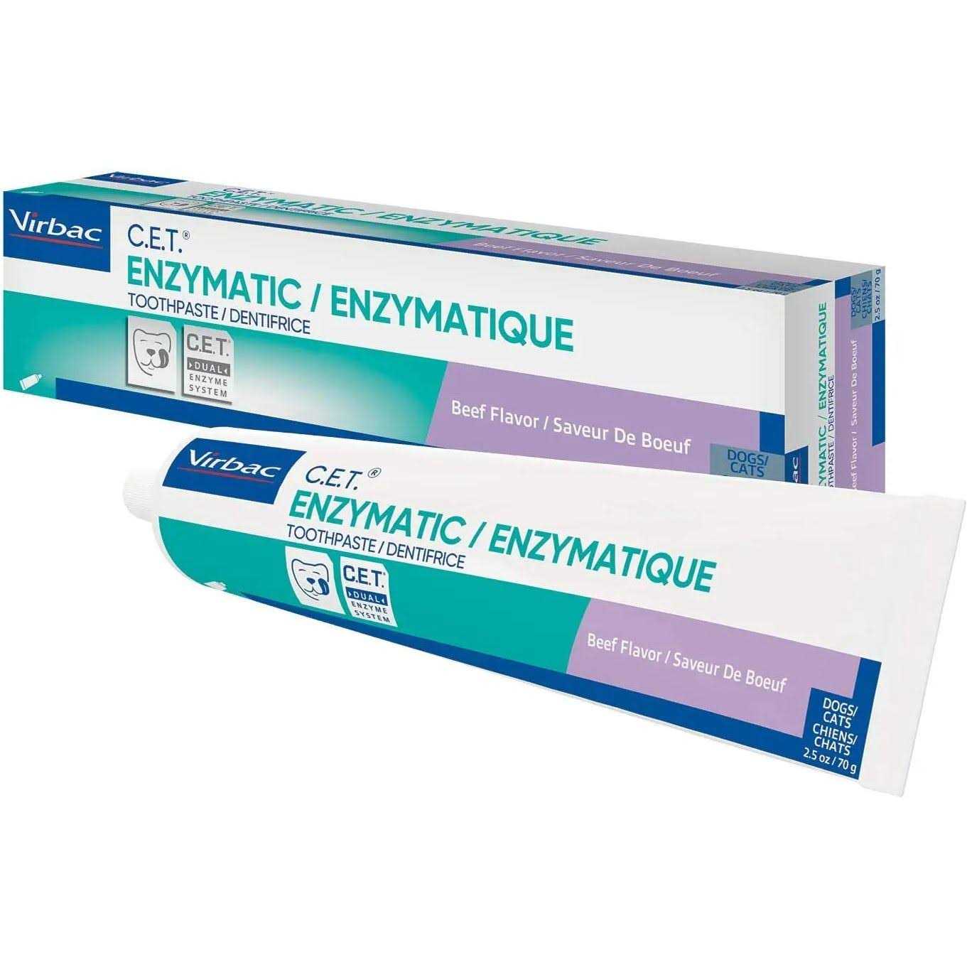 Virbac C.E.T. Enzymatic Toothpaste for Dogs & Cats - Healthber