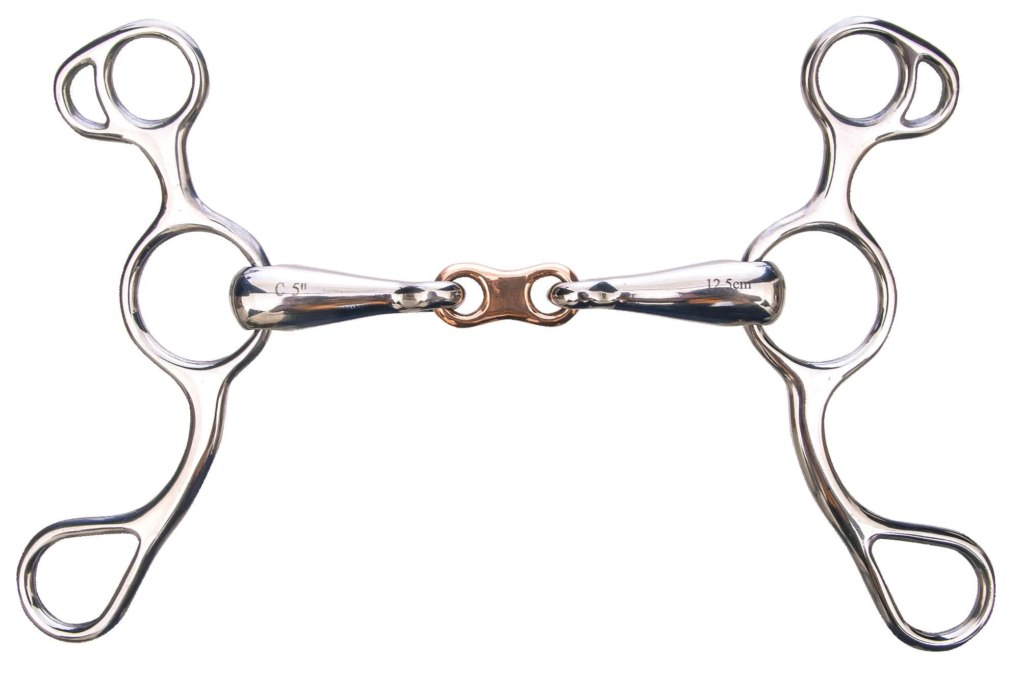 Shires French Link Sliding Gag Bit - Healthber