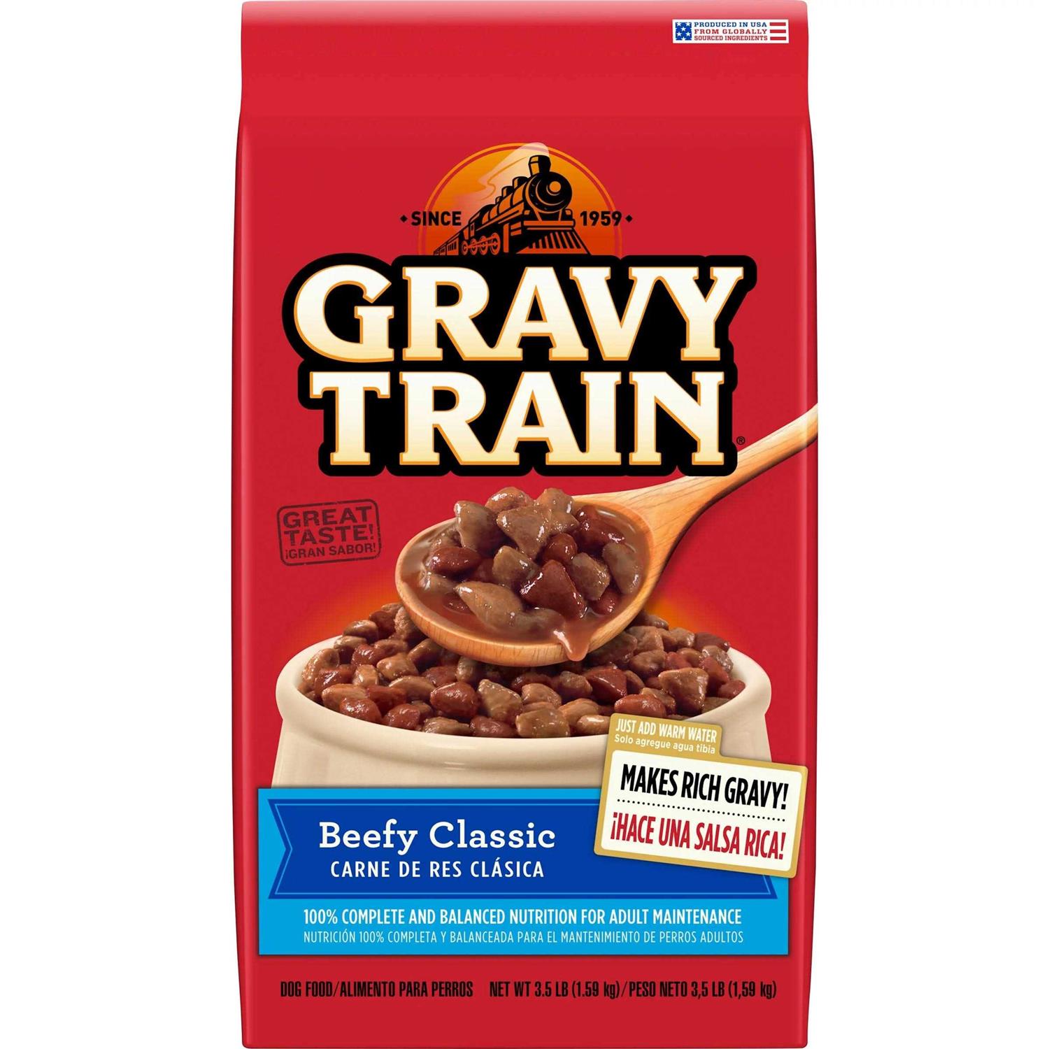 Gravy Train Beefy Classic Dry Dog Food - Healthber