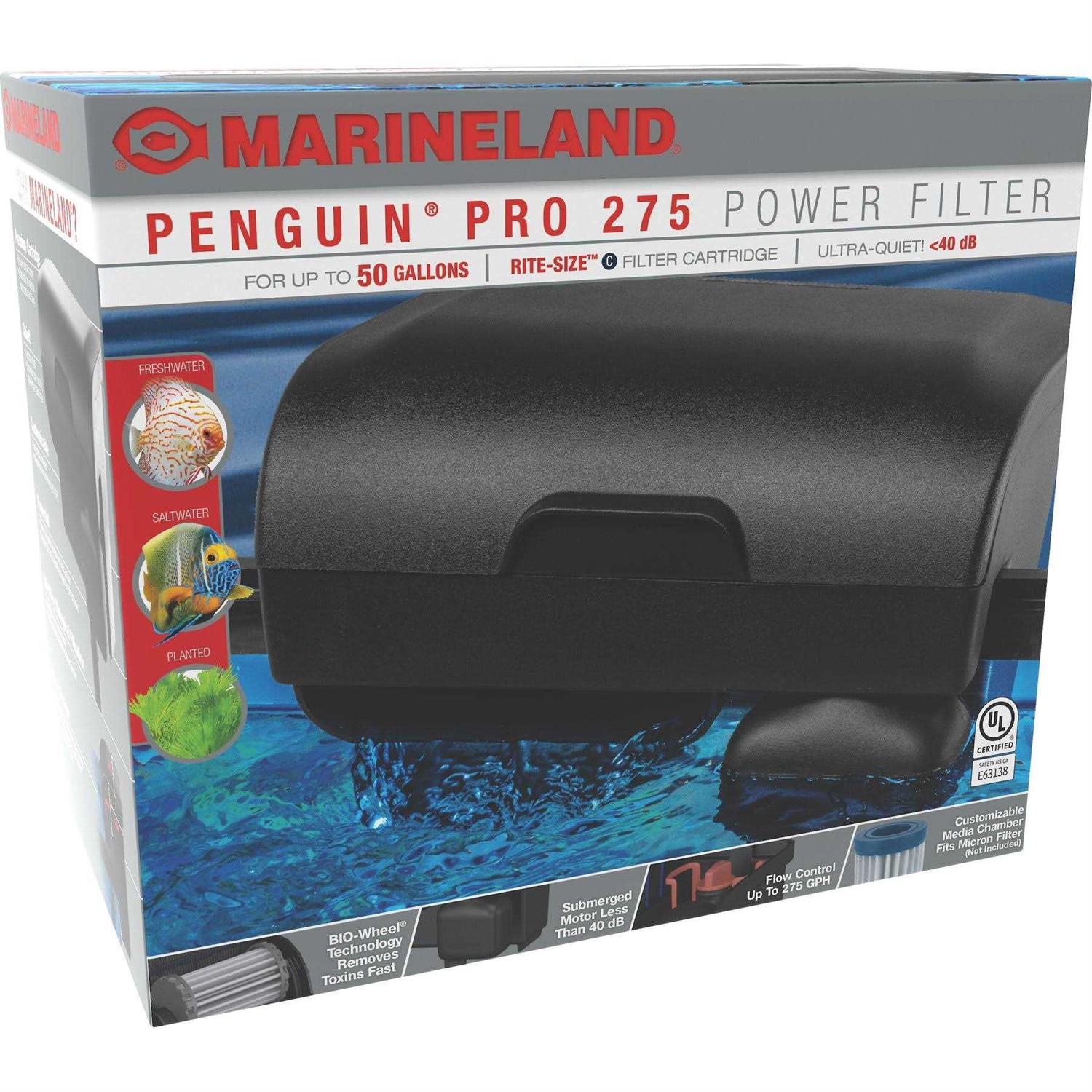 Marineland 275 Penguin Pro Power Filter - Healthber